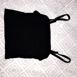 black crop top from tillys